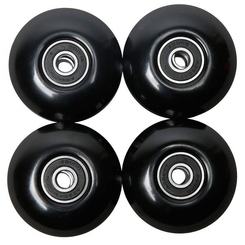 FREEDARE Skateboard Wheels 52mm with Bearings and Spacers Installed (Blue, Pack of 4) - Image 2